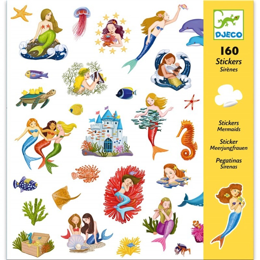 Pegatinas Sirenas – Pegatinas infantiles – Kulturdenda
