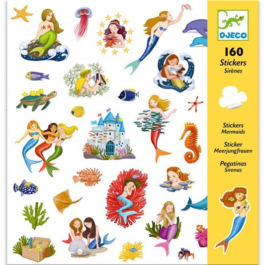 Pegatinas Sirenas – Pegatinas infantiles – Kulturdenda