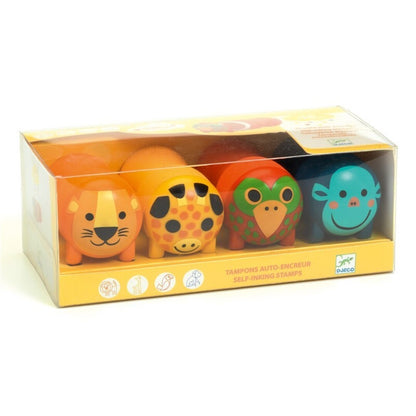 Sellos para niños Animales de la sabana – Set creativo infantil