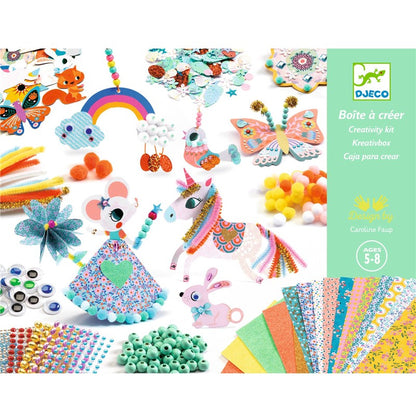 Cofre de Actividades Creativas – Caja Completa de Manualidades para Niños