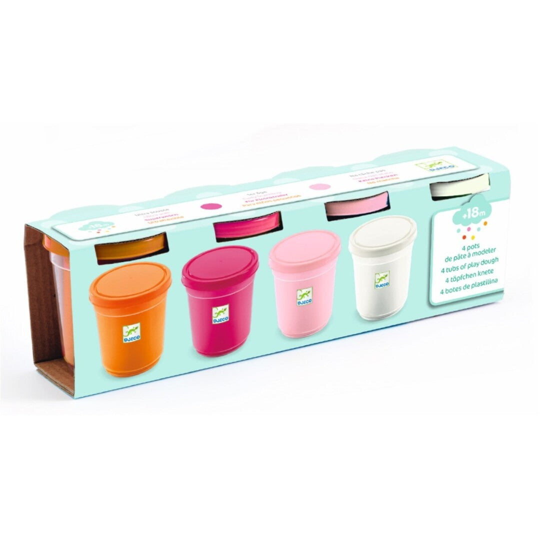 Pasta de moldear 4 botes Sweet – Pasta de modelar infantil – Kulturdenda