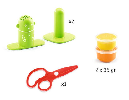 Pasta de moldear Taller de peluquería – Juego de modelar infantil – Kulturdenda