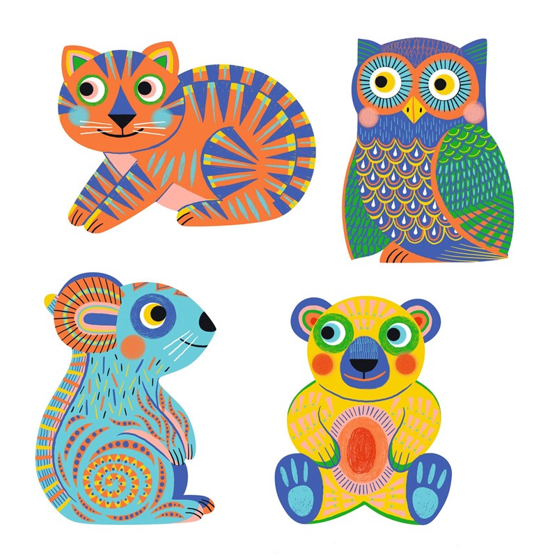 Colorea mágico Animales – Juego creativo con agua