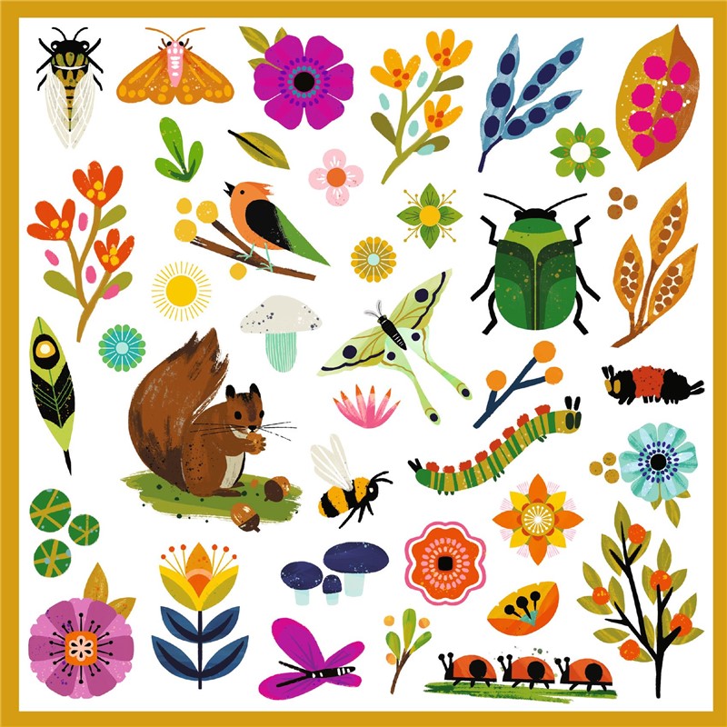 Pegatinas Jardín – Pegatinas infantiles – Kulturdenda