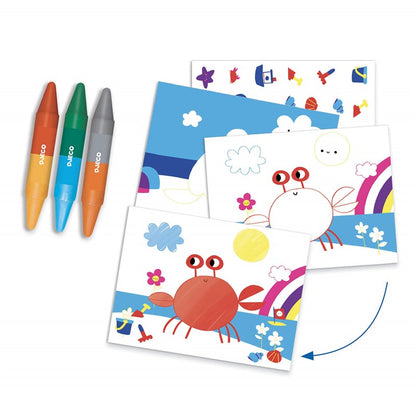 Cofre multiactividad El mar y sus maravillas – Kit creativo infantil