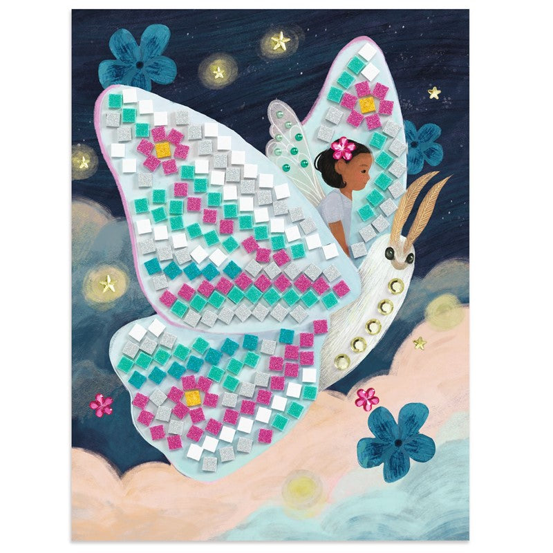 Collage de mosaicos El mundo encantado – Kit creativo infantil