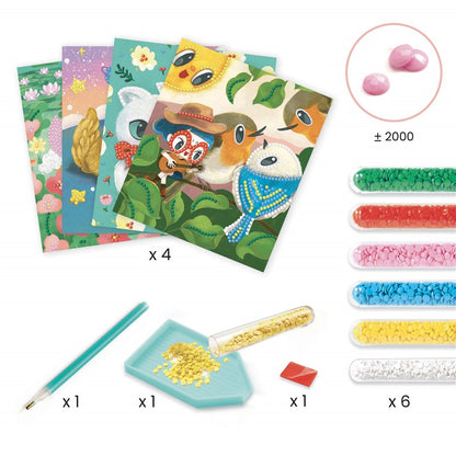 Artistic Diams Friendships – Kit de minidiamantes infantil – Kulturdenda