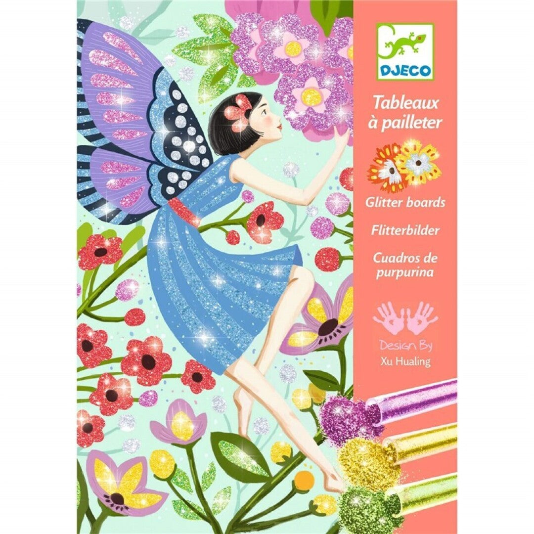 Cuadros purpurina La dulzura de las hadas – Kit creativo infantil – Kulturdenda