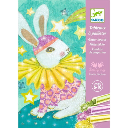 Cuadros purpurina Carnaval de animales – Kit creativo infantil – Kulturdenda