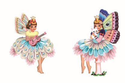 Calcomanía En el país de las hadas – Actividad de calcomanías infantil – Kulturdenda
