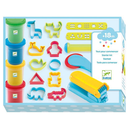 Pasta de moldear Estuche con accesorios – Set de plastilina infantil – Kulturdenda