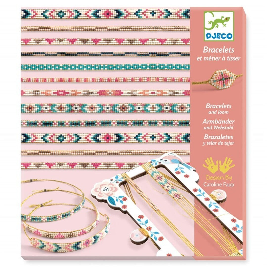 Pulseras Minúsculas – Kit para crear pulseras tejidas