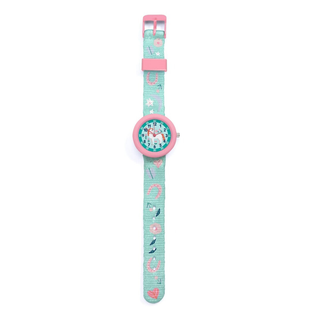 Reloj infantil Caballo – Educativo, silencioso y resistente