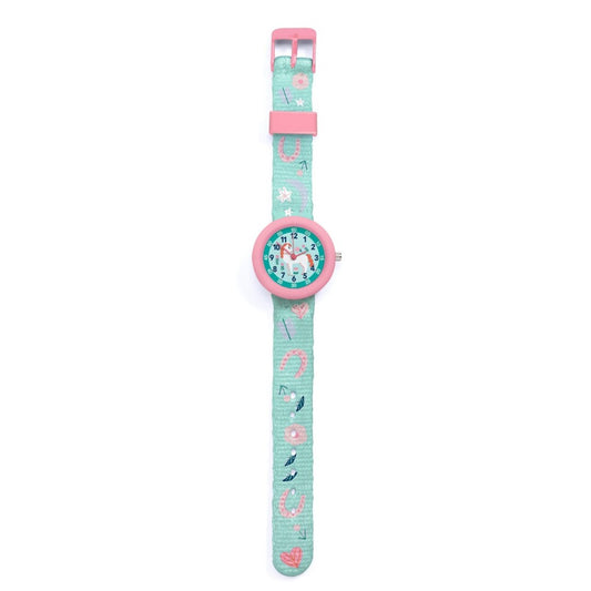 Reloj infantil Caballo – Educativo, silencioso y resistente