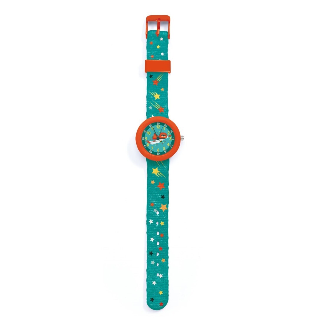 Reloj infantil Superhéroe – Educativo, silencioso y resistente