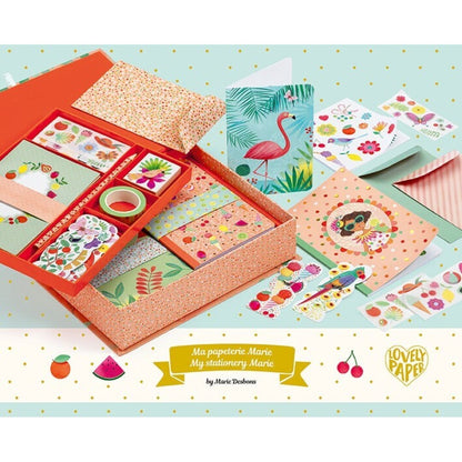 Caja Marie – Set completo de papelería creativa infantil