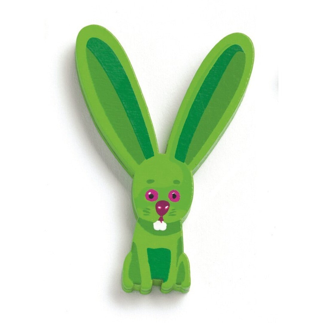 Letra Decorativa Infantil de Madera Animal Y – Conejo