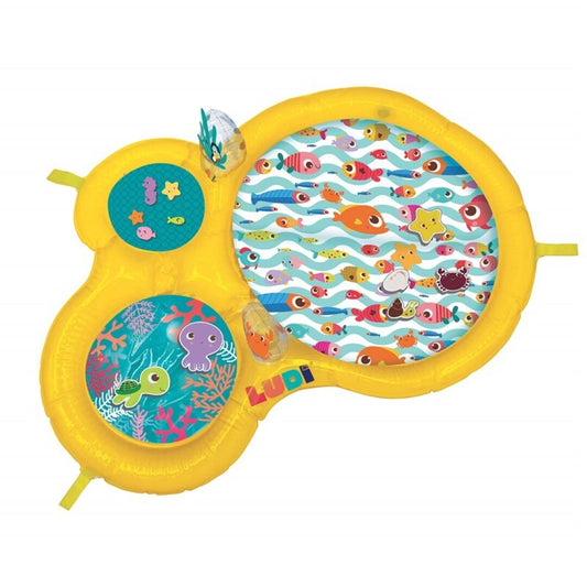 Tapiz de agua inflable Animales marinos Ludi – Área de juego para bebé – Kulturdenda