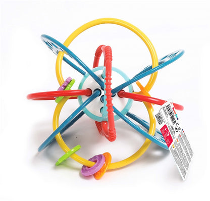 Sonajero sensorial bebé Ludi – Pelota multicolor