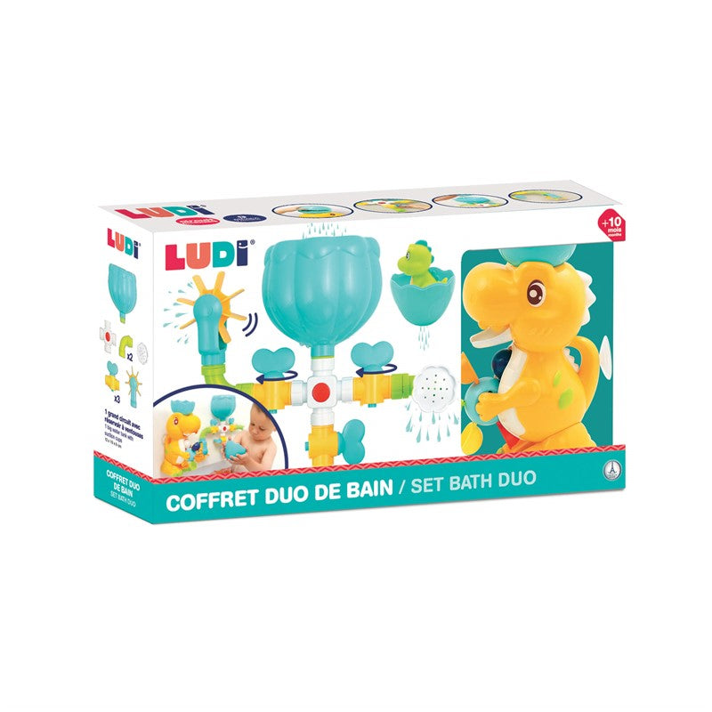 Conjunto de baño Dino Ludi – Juego de agua interactivo