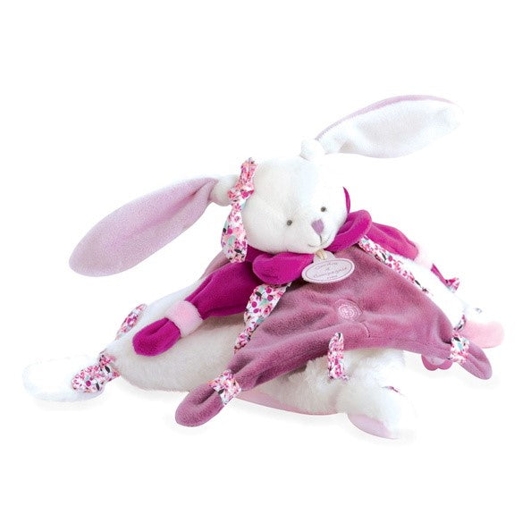Doudou plano Conejo Cerise 27 cm – Peluche de apego – Kulturdenda