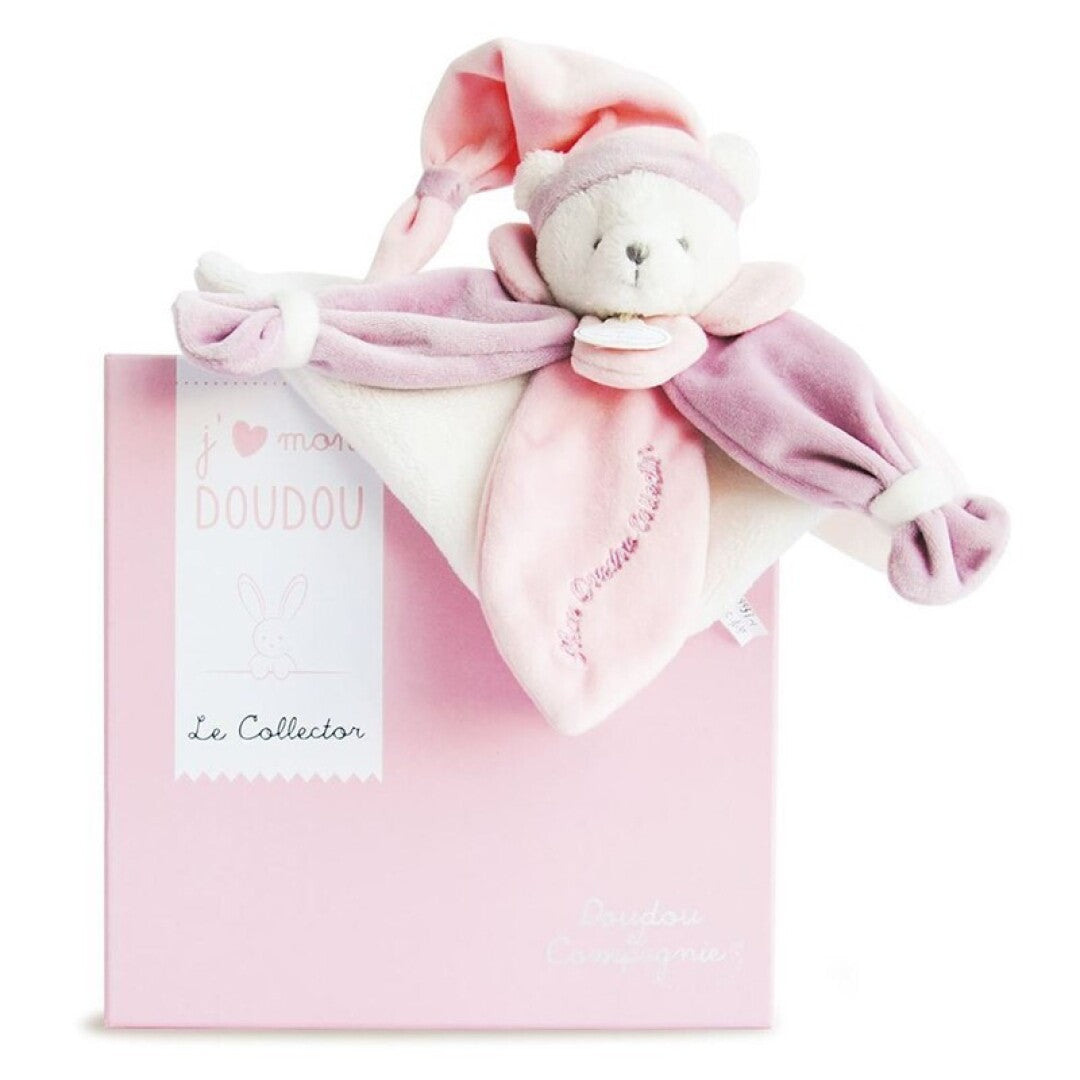 Osito Collector rosa 24 cm – Peluche de apego – Kulturdenda