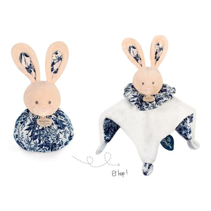 Doudou Boule Conejito blanco – Doudou que se convierte en pelota – Kulturdenda