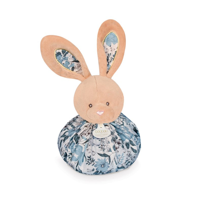 Doudou Boule Conejito azul – Doudou que se convierte en pelota – Kulturdenda
