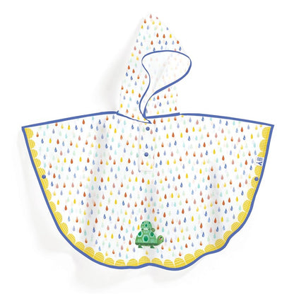 Poncho de lluvia Tortuga talla XS – Impermeable infantil – Kulturdenda