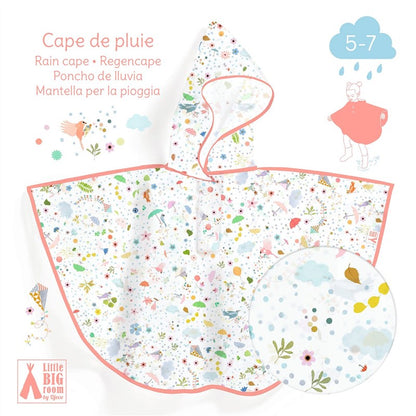 Poncho de lluvia infantil ligereza – Talla S (110-122 cm)