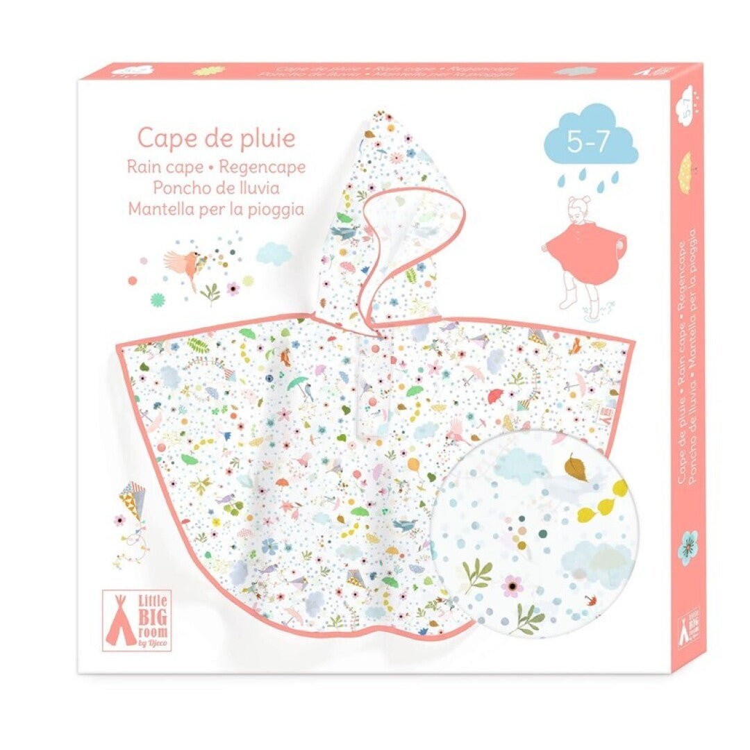 Poncho de lluvia infantil ligereza – Talla S (110-122 cm)