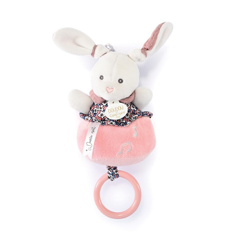 Boh'aime Conejito rosa – Peluche con caja de música – Kulturdenda