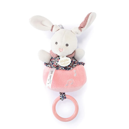 Boh'aime Conejito rosa – Peluche con caja de música – Kulturdenda