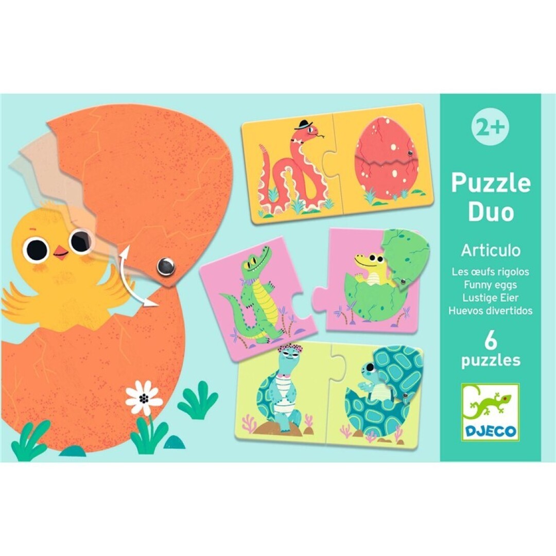 Huevos divertidos – Juego educativo infantil – Kulturdenda