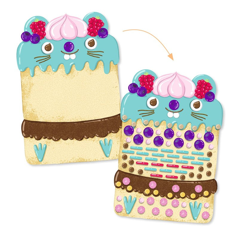 Collage Tartas y golosinas – Kit de collage infantil – Kulturdenda