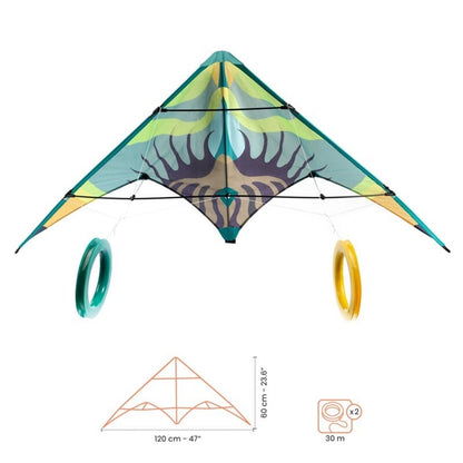Cometa Green Wave – Cometa infantil – Kulturdenda
