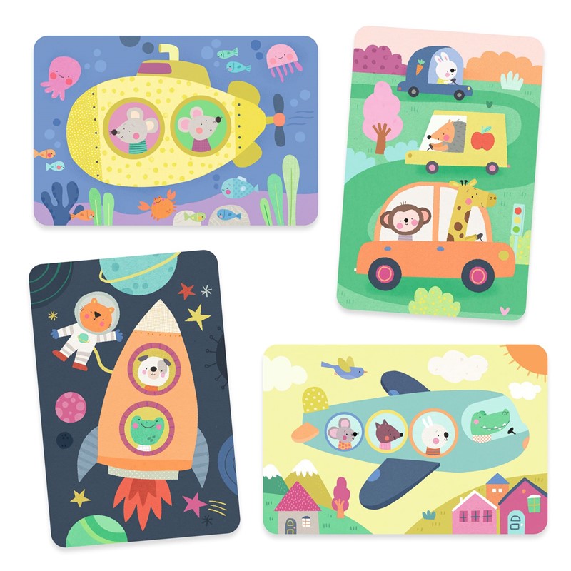Colorear con agua En la carretera – Actividad mágica infantil – Kulturdenda