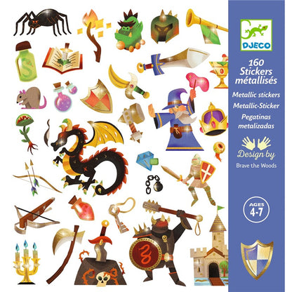 Pegatinas Fantasía medieval – Pegatinas infantiles – Kulturdenda