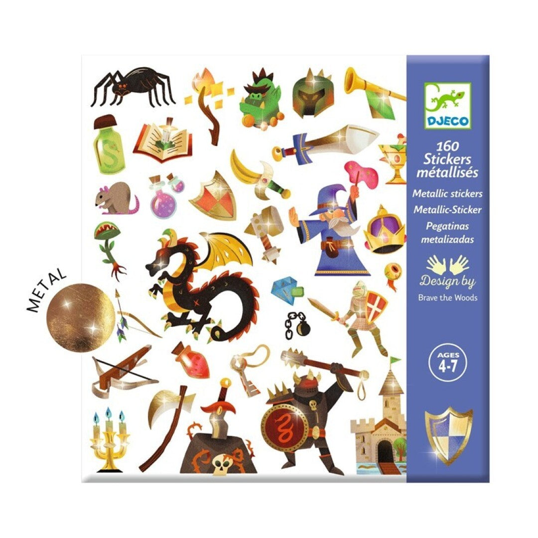 Pegatinas Fantasía medieval – Pegatinas infantiles – Kulturdenda