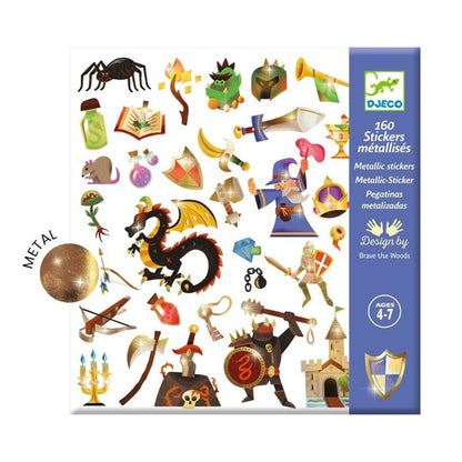 Pegatinas Fantasía medieval – Pegatinas infantiles – Kulturdenda