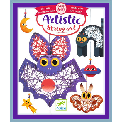 Artistic String La noche – Kit de arte con hilos – Kulturdenda