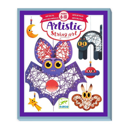 Artistic String La noche – Kit de arte con hilos – Kulturdenda