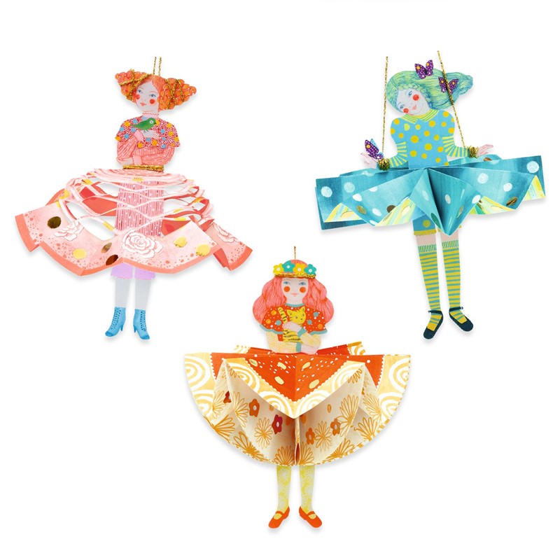 Papel creativo Vestidos – Actividad creativa infantil – Kulturdenda