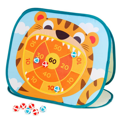 Diana Infantil de Velcro Animales – Juego de puntería portátil