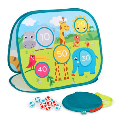 Diana Infantil de Velcro Animales – Juego de puntería portátil