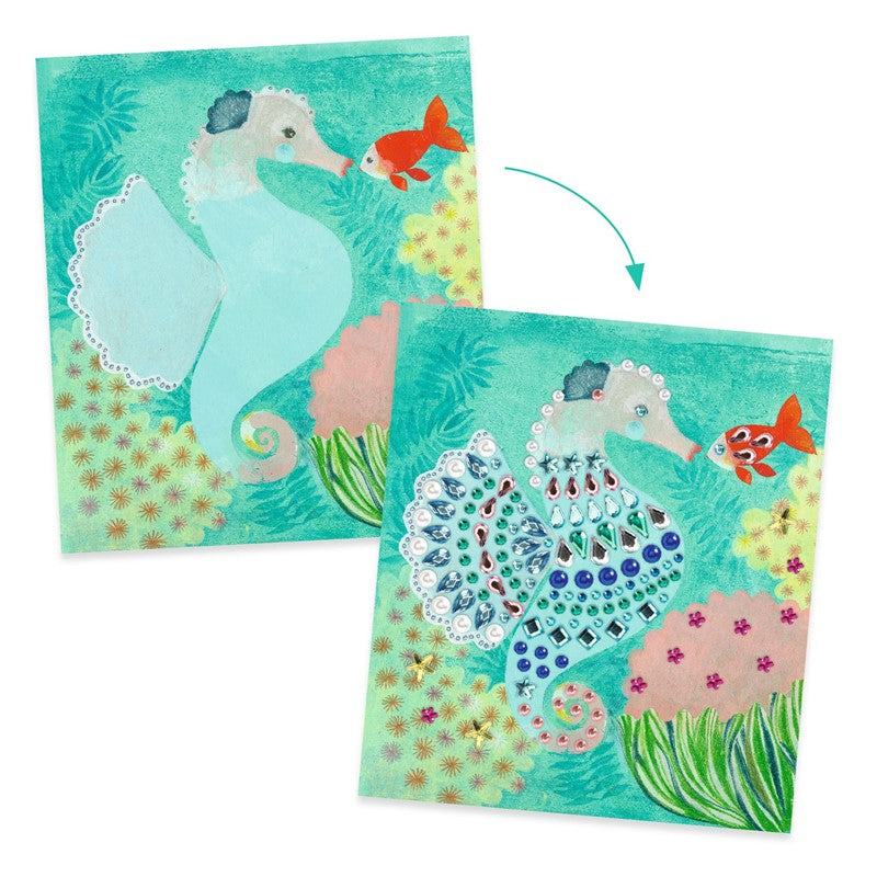 Artistic Strass Ondas acuáticas – Kit de brillantes infantil – Kulturdenda
