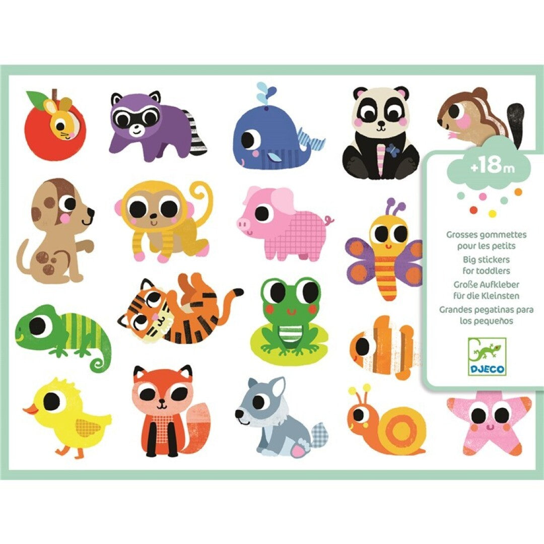 Pegatinas Bebés de animales – Pegatinas para los más pequeños – Kulturdenda