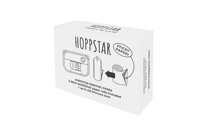 Recarga de 3 rollos de papel adhesivo Hoppstar – Papel para cámara Artist – Kulturdenda