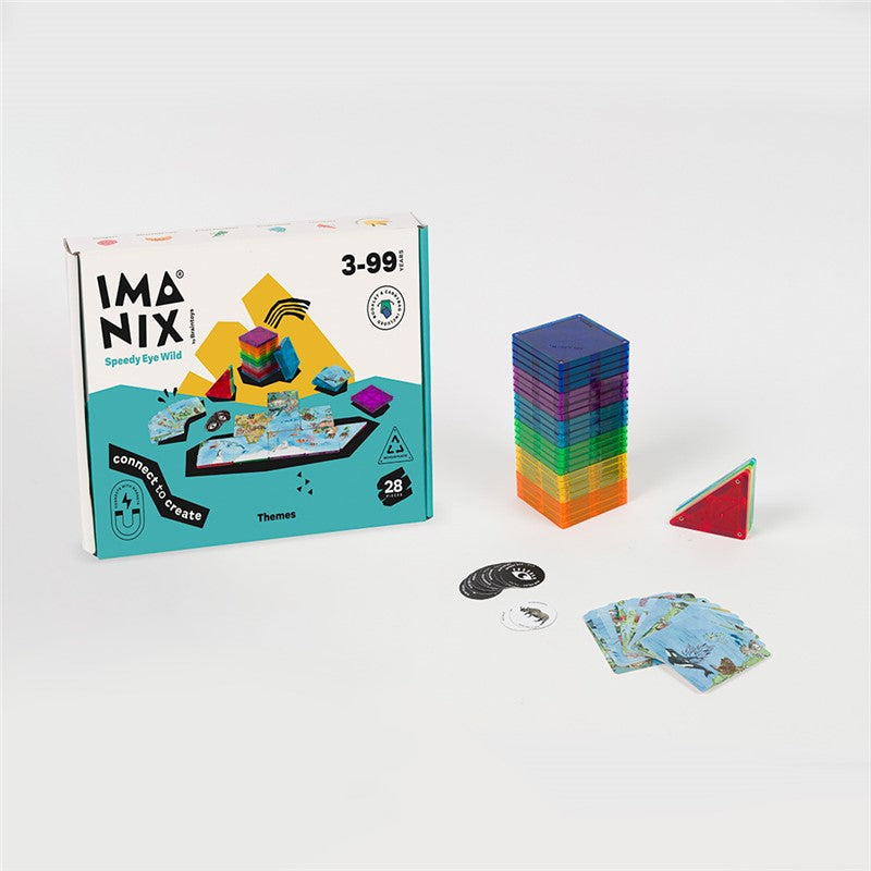 Imanix Speedy Eye – Juego magnético de observación y rapidez (56 piezas)