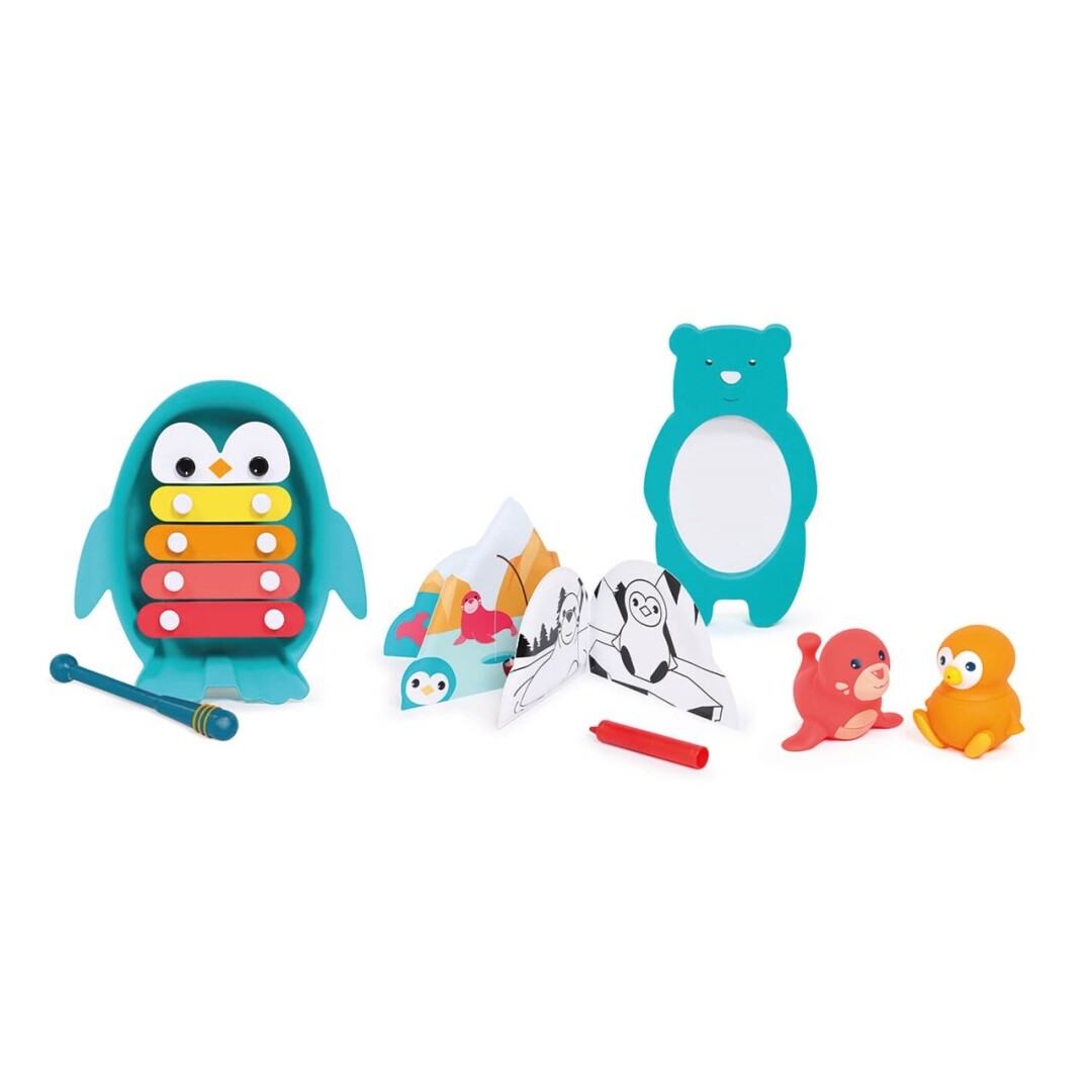 Conjunto de baño Ludi – Kit acuático educativo para bebés